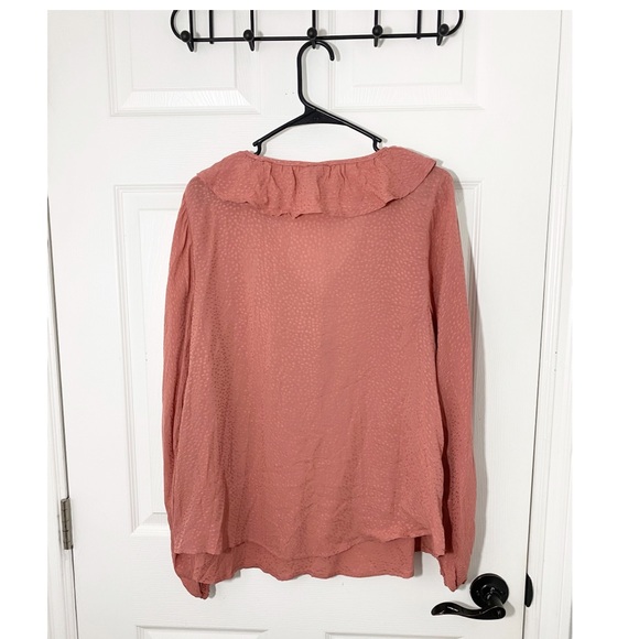 Ruffled Mauve Top 🎀 - Picture 3 of 3